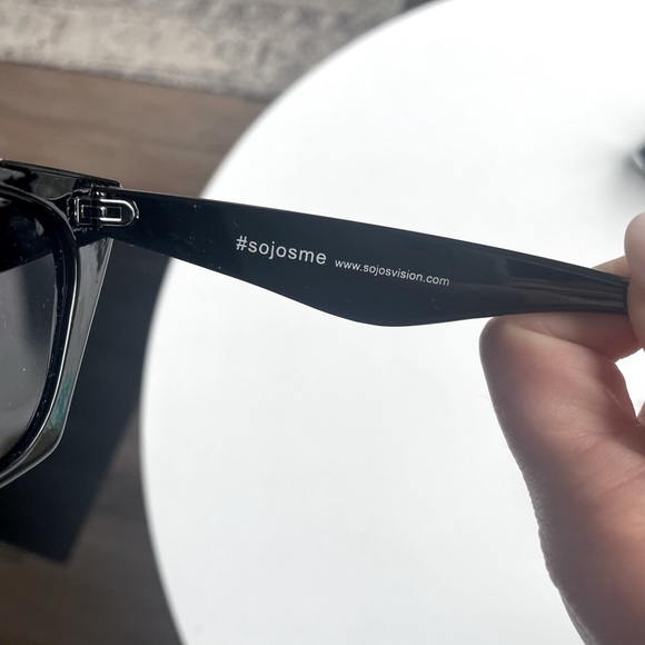 SOJOS Oversized Square Cateye Polarized Sunglasses (Brand New) - Picture 2 of 2